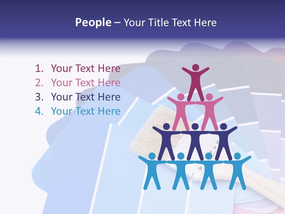 Example Bright Color PowerPoint Template