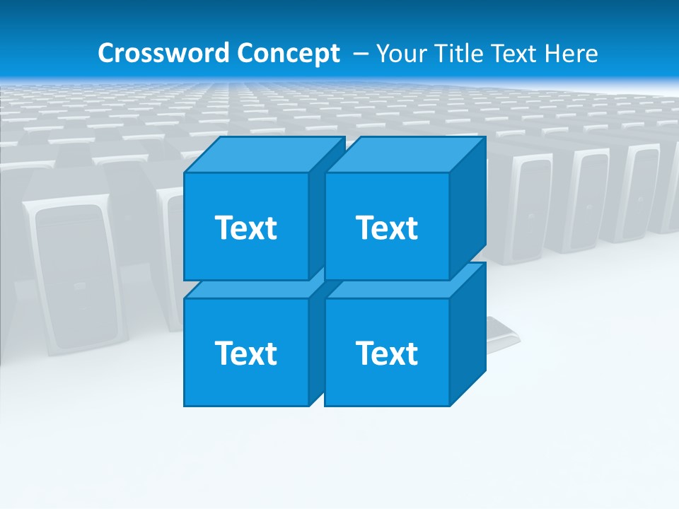 Conference Boardroom Chair PowerPoint Template