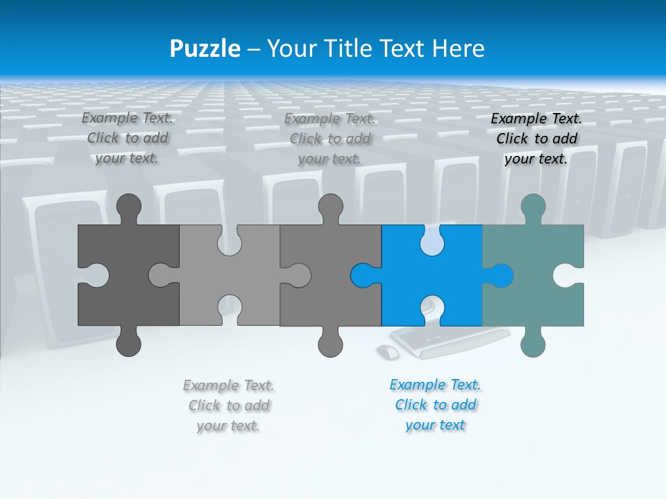 Conference Boardroom Chair PowerPoint Template