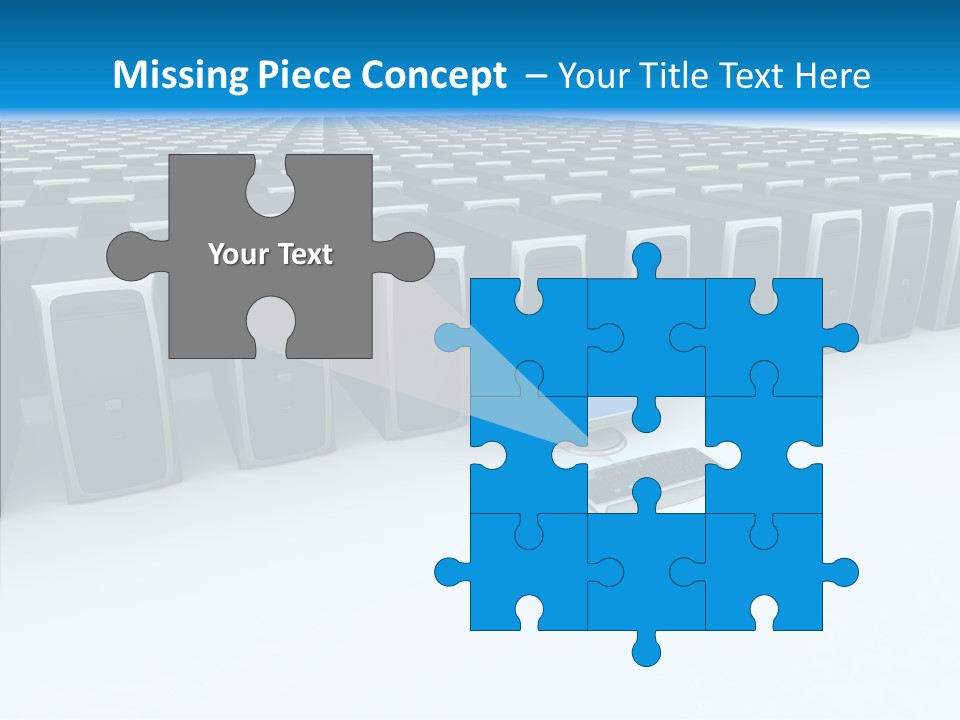 Conference Boardroom Chair PowerPoint Template