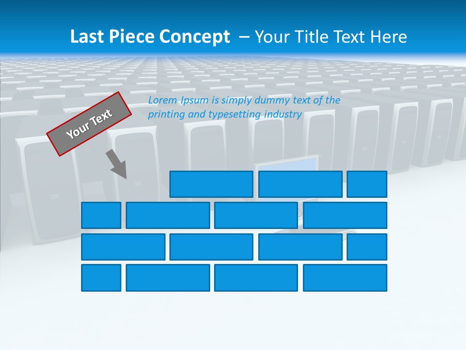 Conference Boardroom Chair PowerPoint Template