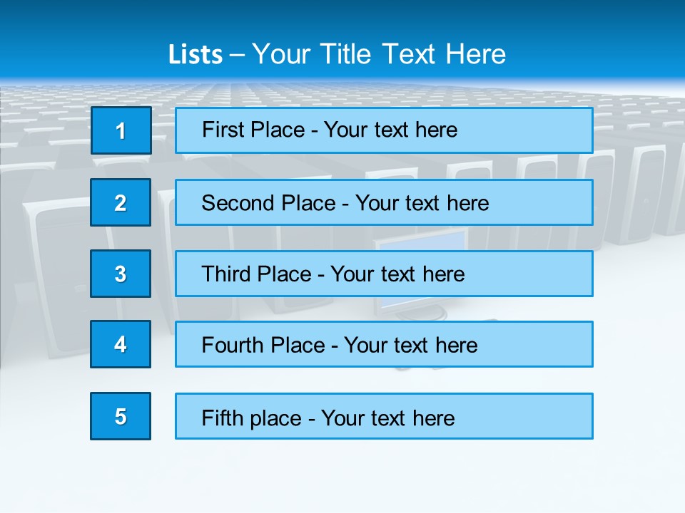 Conference Boardroom Chair PowerPoint Template