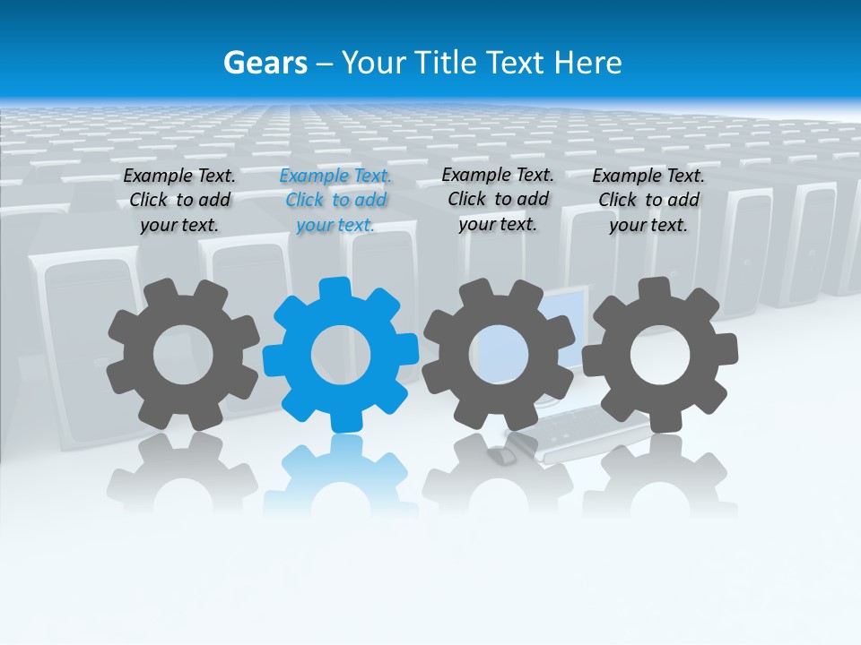 Conference Boardroom Chair PowerPoint Template