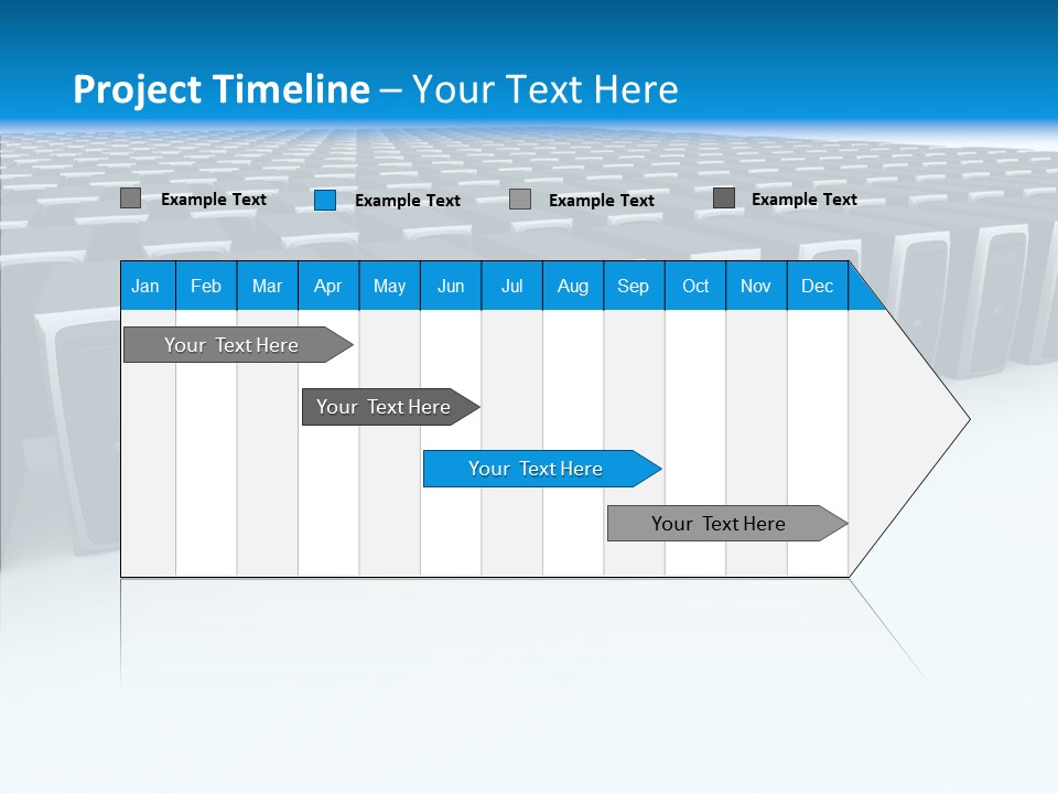 Conference Boardroom Chair PowerPoint Template