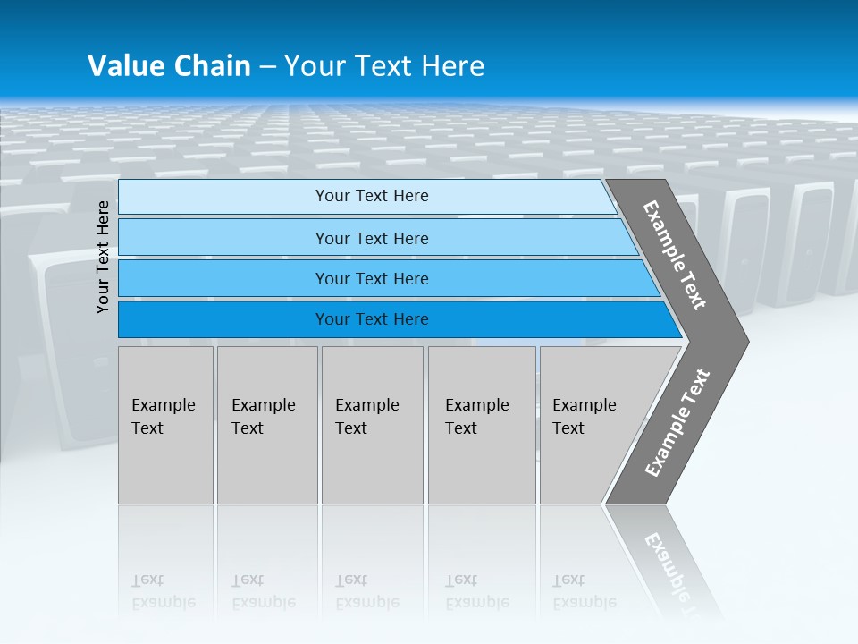 Conference Boardroom Chair PowerPoint Template