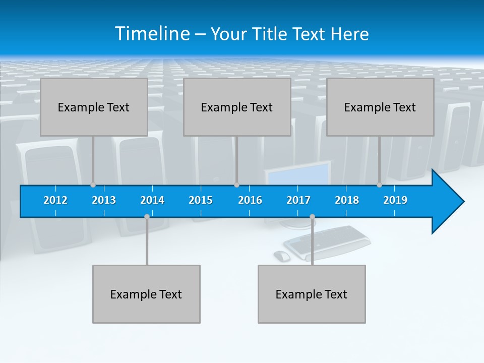 Conference Boardroom Chair PowerPoint Template
