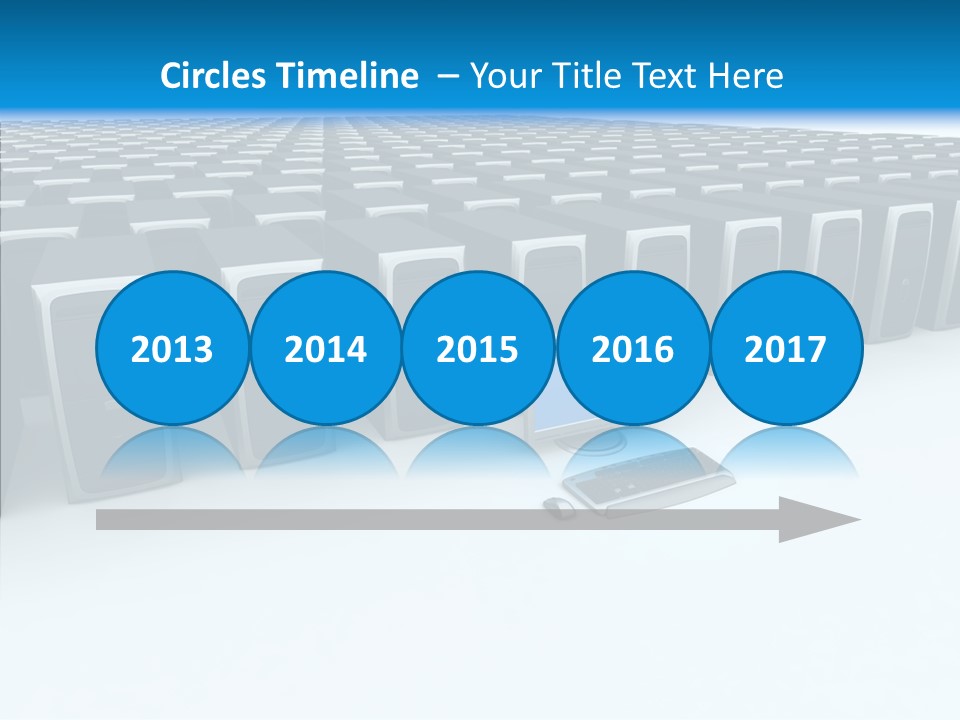 Conference Boardroom Chair PowerPoint Template