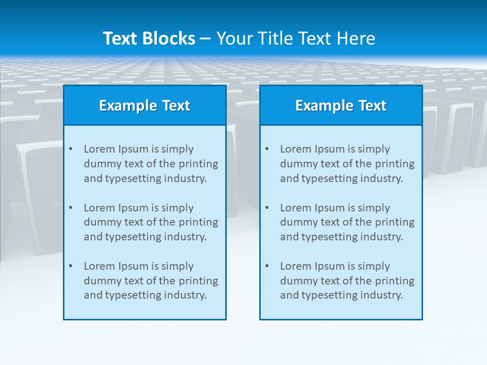 Conference Boardroom Chair PowerPoint Template