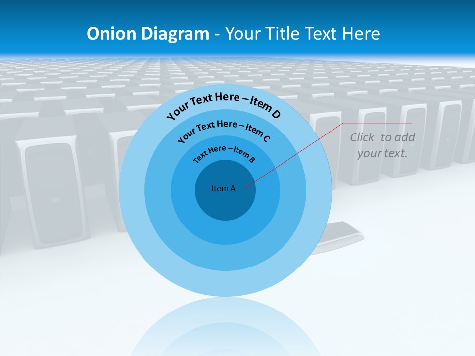 Conference Boardroom Chair PowerPoint Template