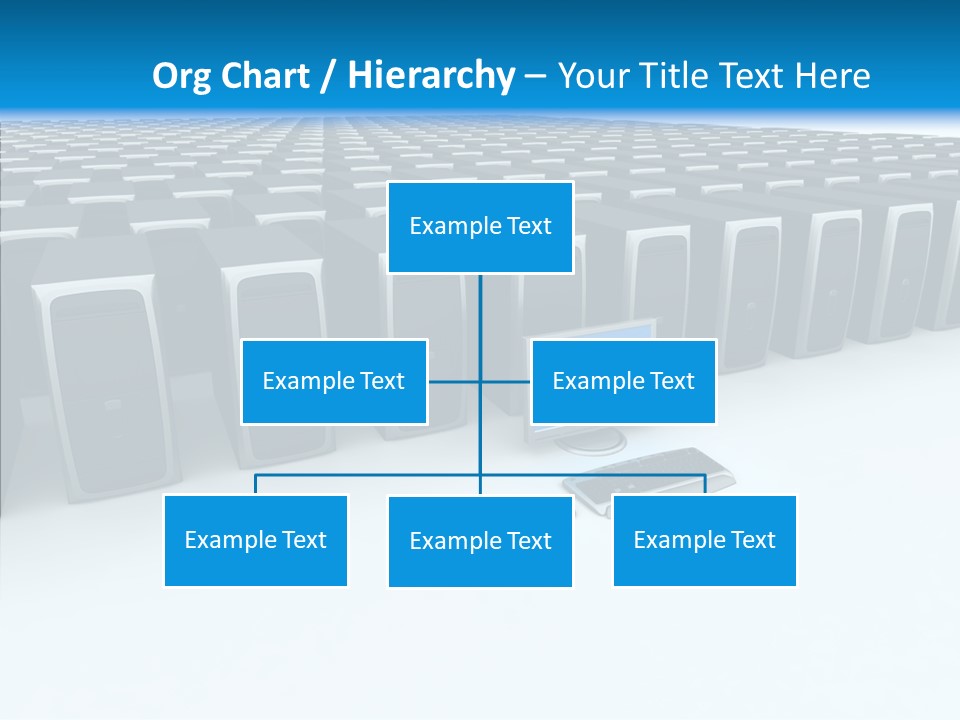 Conference Boardroom Chair PowerPoint Template