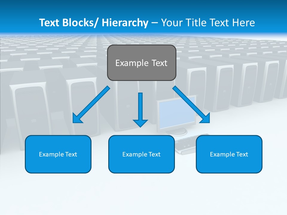 Conference Boardroom Chair PowerPoint Template