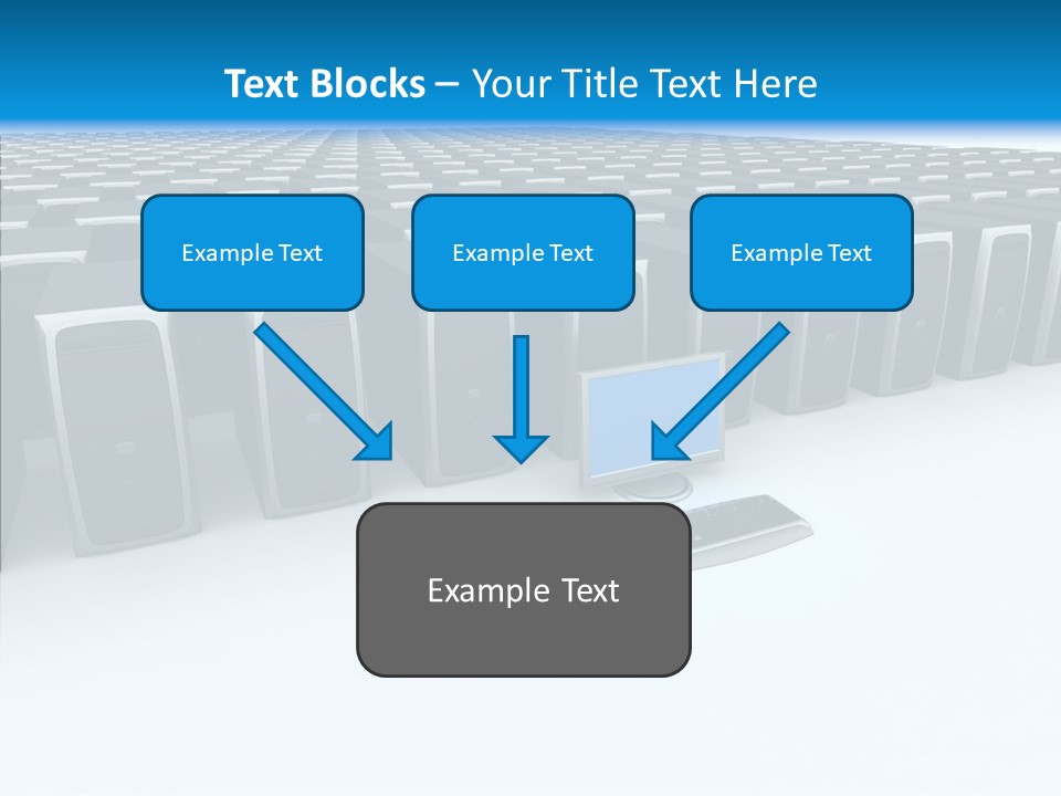 Conference Boardroom Chair PowerPoint Template