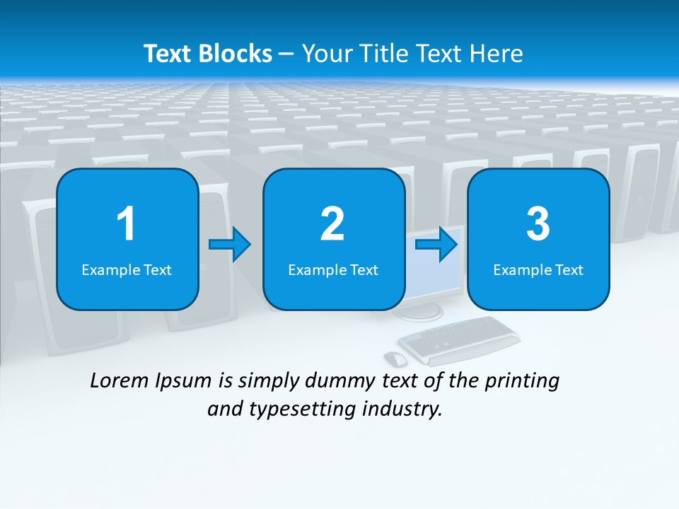 Conference Boardroom Chair PowerPoint Template