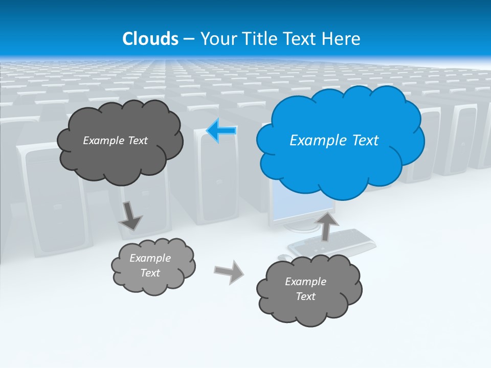 Conference Boardroom Chair PowerPoint Template