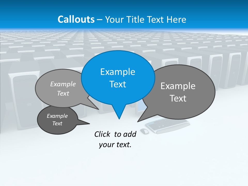 Conference Boardroom Chair PowerPoint Template