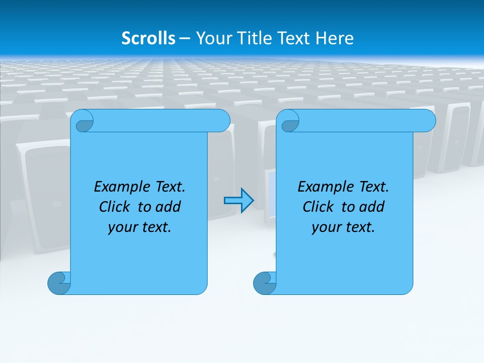 Conference Boardroom Chair PowerPoint Template