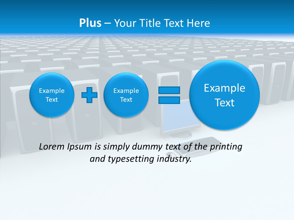 Conference Boardroom Chair PowerPoint Template