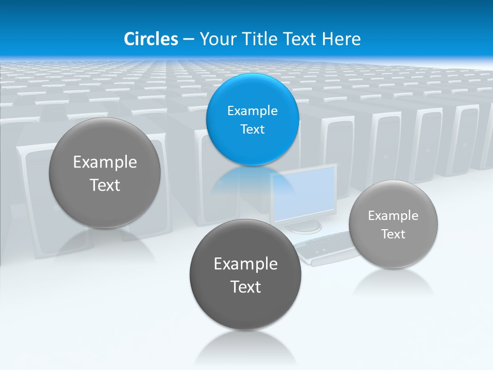 Conference Boardroom Chair PowerPoint Template