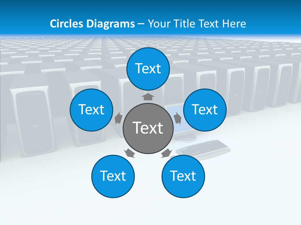 Conference Boardroom Chair PowerPoint Template