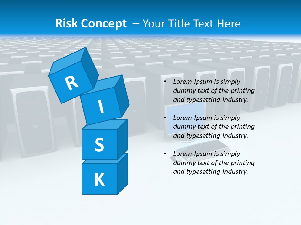 Conference Boardroom Chair PowerPoint Template
