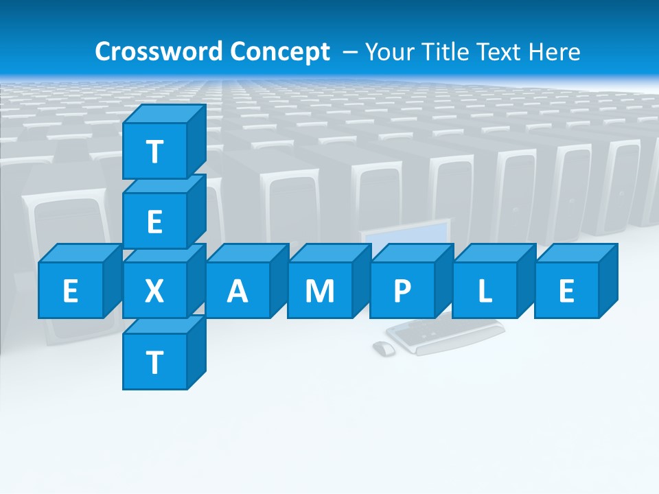 Conference Boardroom Chair PowerPoint Template