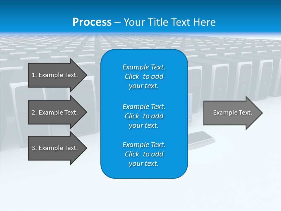 Conference Boardroom Chair PowerPoint Template