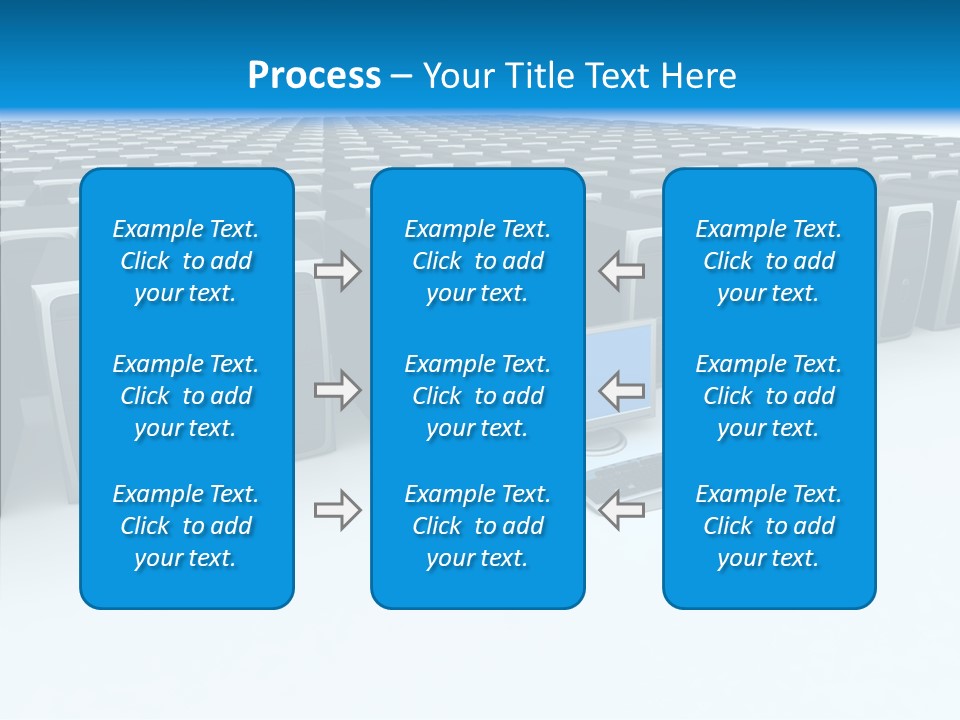 Conference Boardroom Chair PowerPoint Template