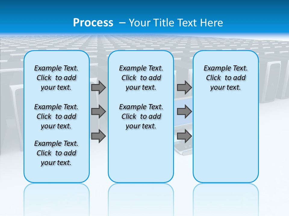 Conference Boardroom Chair PowerPoint Template