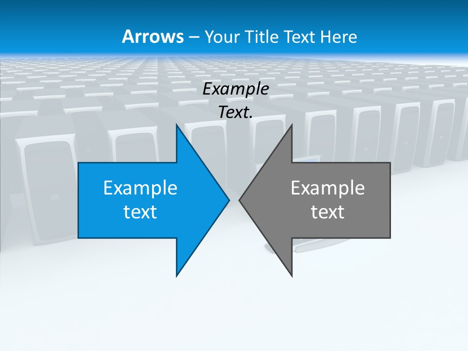 Conference Boardroom Chair PowerPoint Template