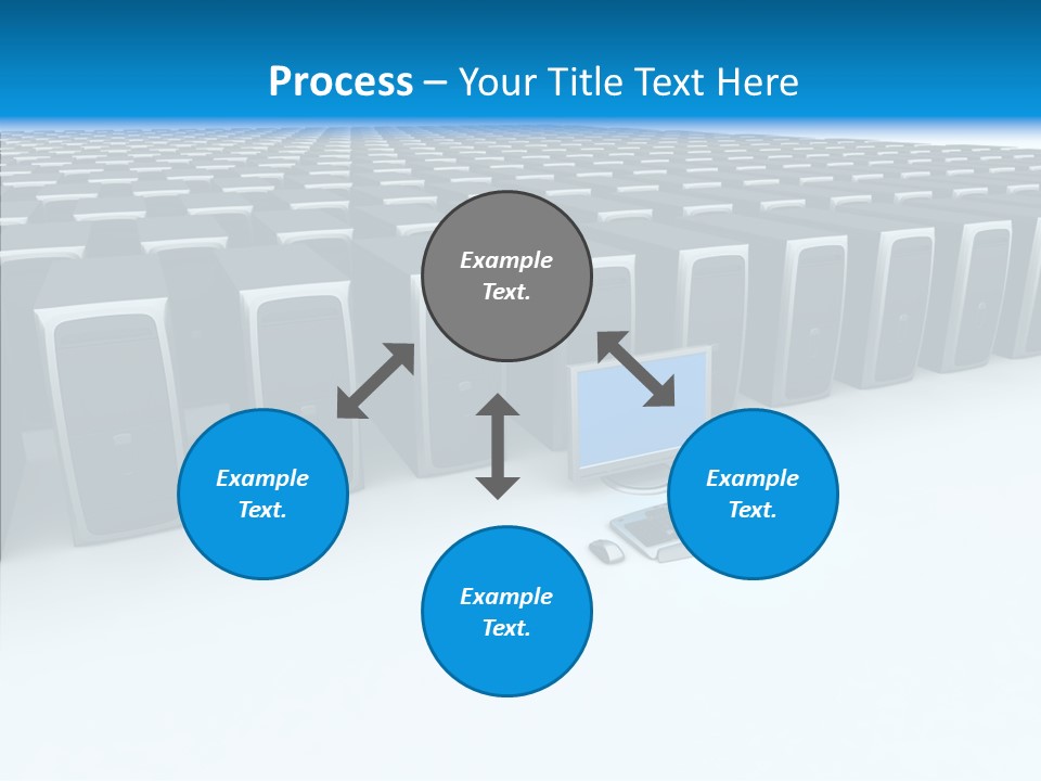 Conference Boardroom Chair PowerPoint Template