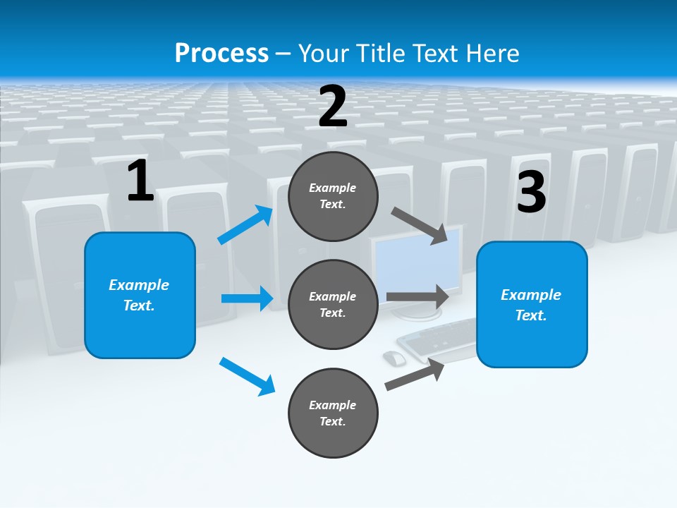 Conference Boardroom Chair PowerPoint Template