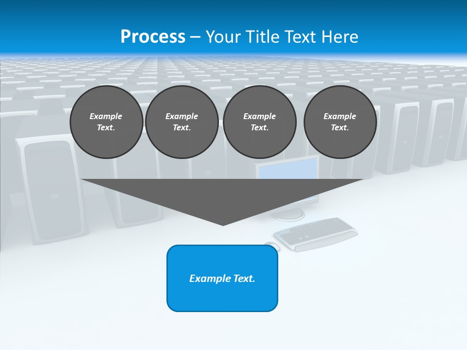 Conference Boardroom Chair PowerPoint Template
