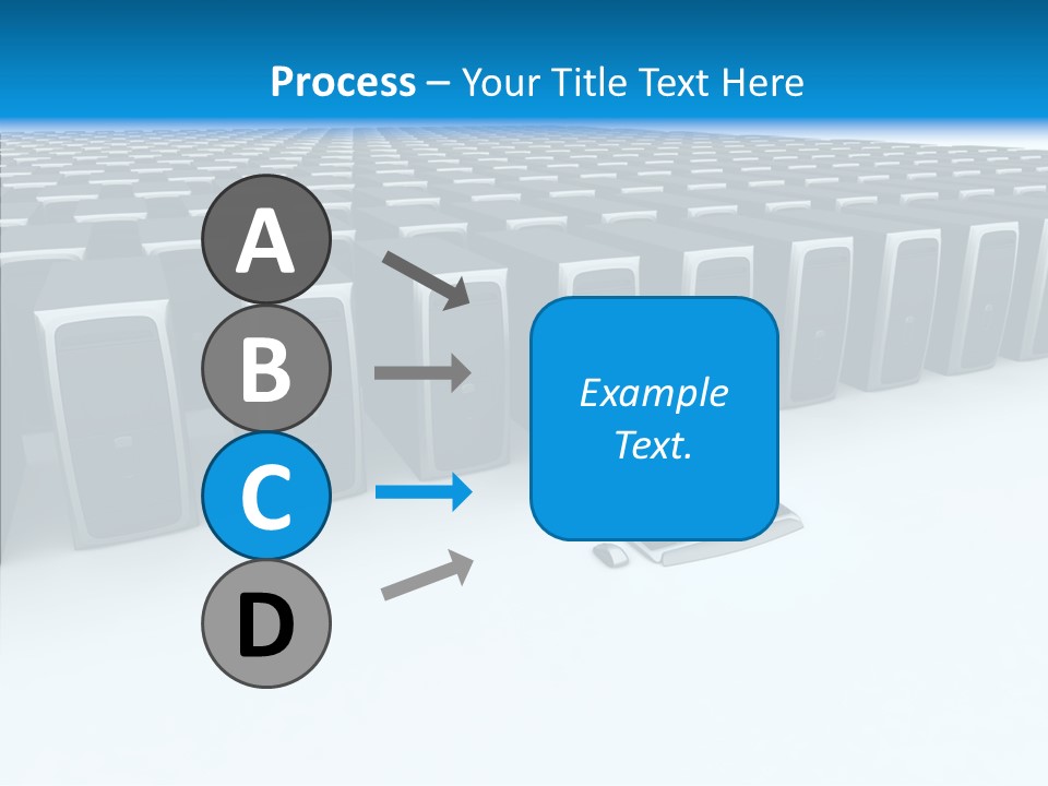 Conference Boardroom Chair PowerPoint Template