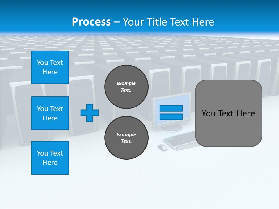 Conference Boardroom Chair PowerPoint Template