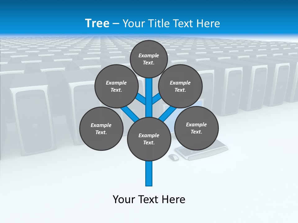 Conference Boardroom Chair PowerPoint Template