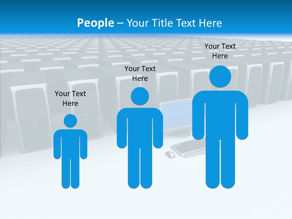 Conference Boardroom Chair PowerPoint Template