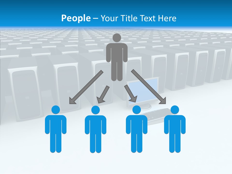 Conference Boardroom Chair PowerPoint Template