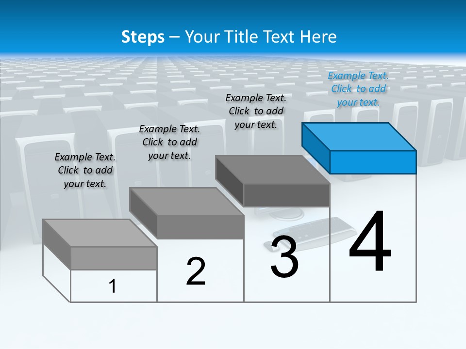 Conference Boardroom Chair PowerPoint Template