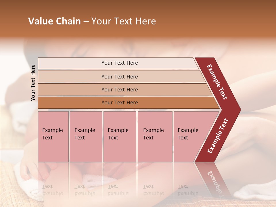 A Woman Getting A Back Massage From A Man PowerPoint Template