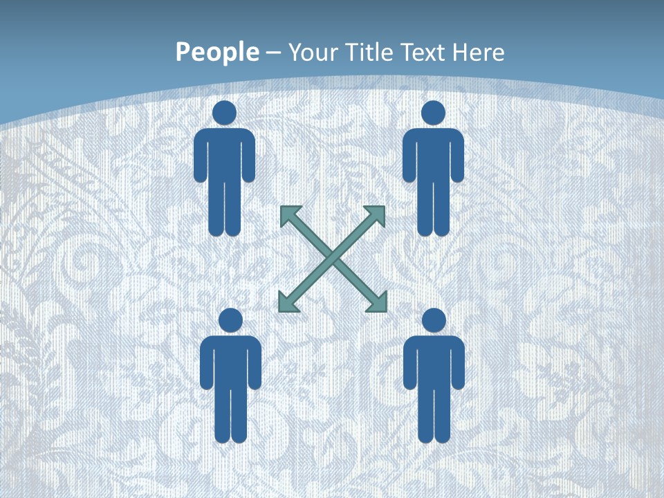 People Communication Together PowerPoint Template