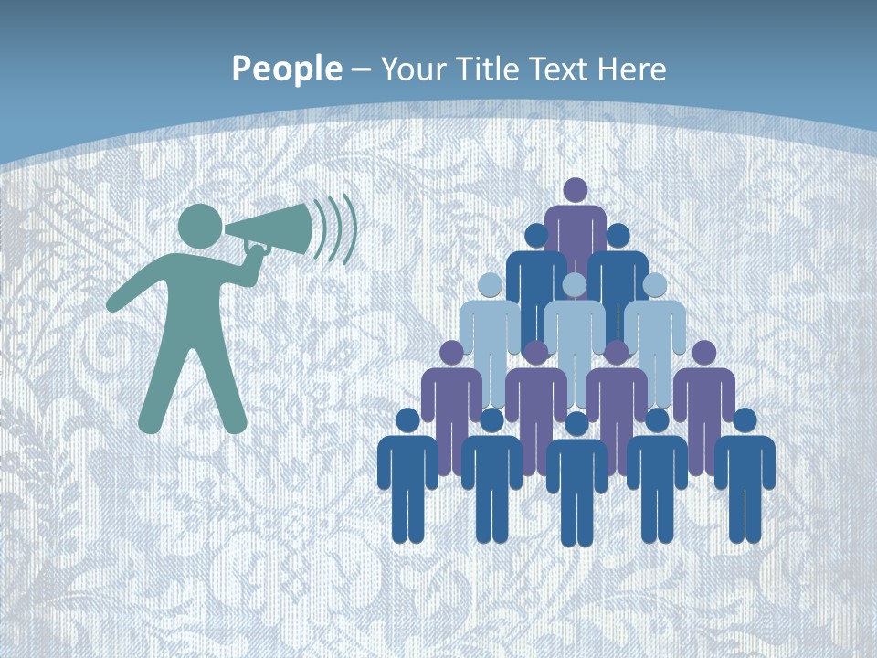 People Communication Together PowerPoint Template