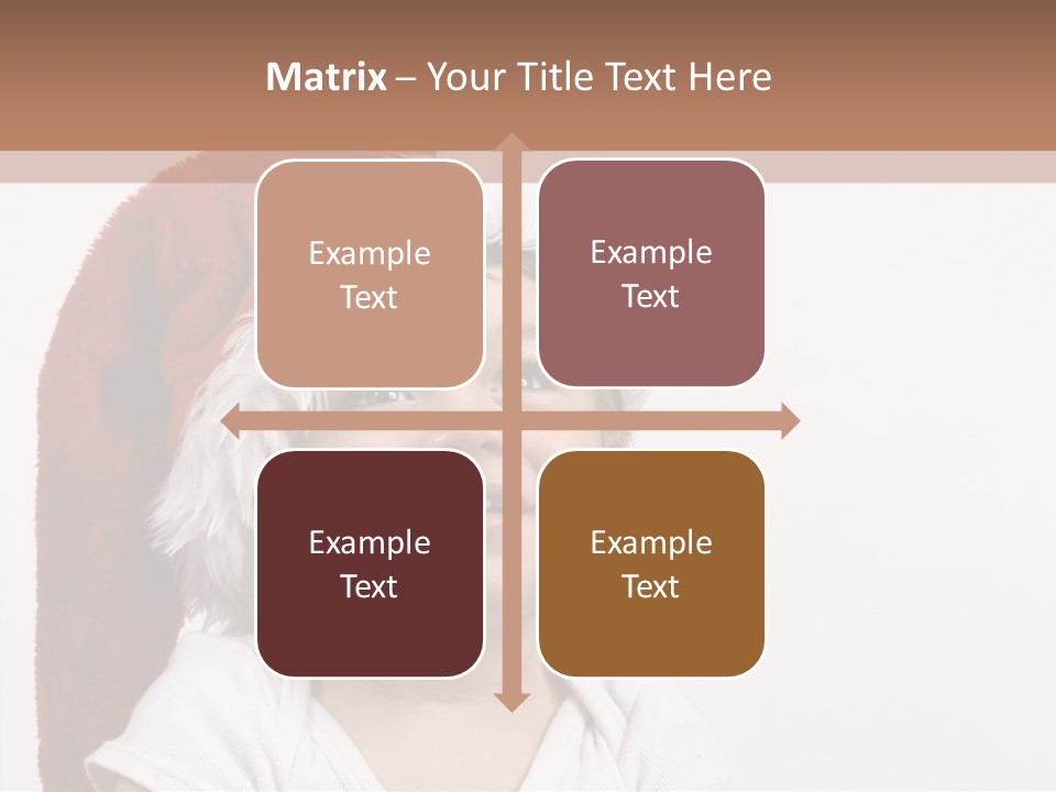 People Seasonal Bubbly PowerPoint Template