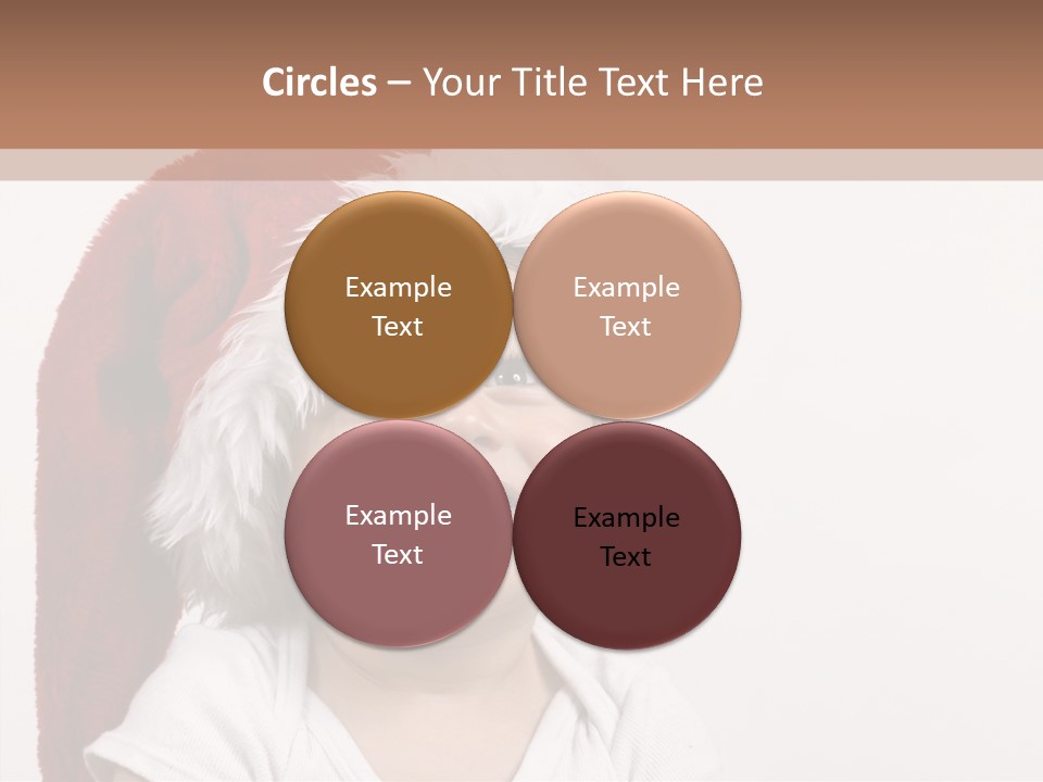 People Seasonal Bubbly PowerPoint Template