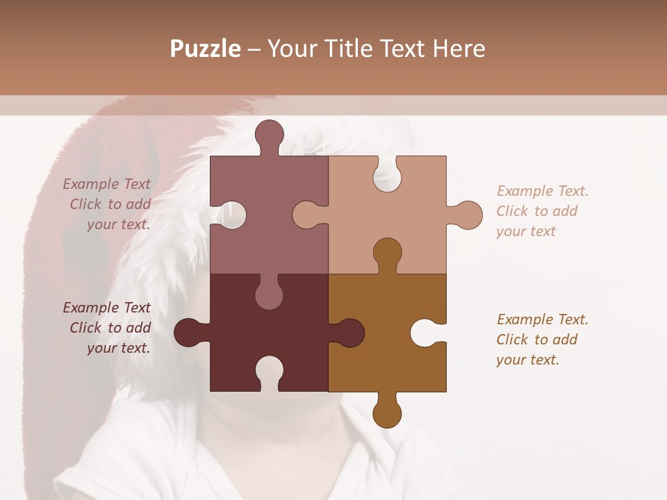 People Seasonal Bubbly PowerPoint Template