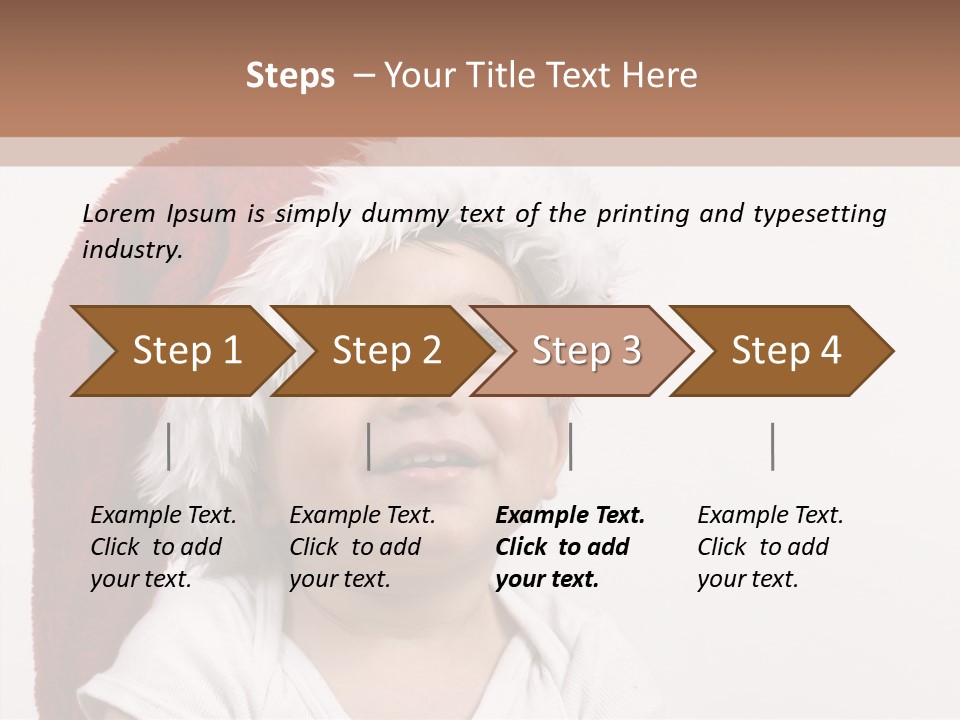 People Seasonal Bubbly PowerPoint Template