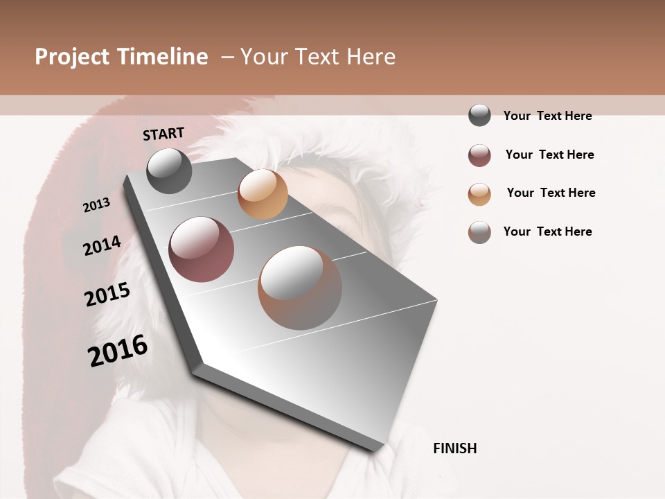 People Seasonal Bubbly PowerPoint Template