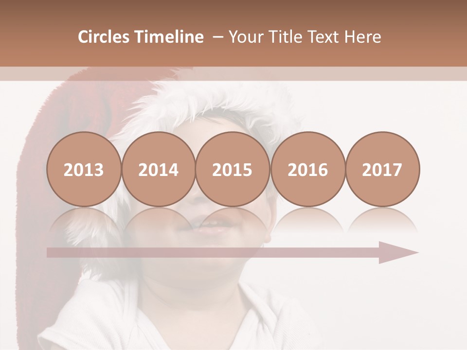 People Seasonal Bubbly PowerPoint Template
