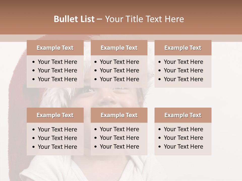 People Seasonal Bubbly PowerPoint Template