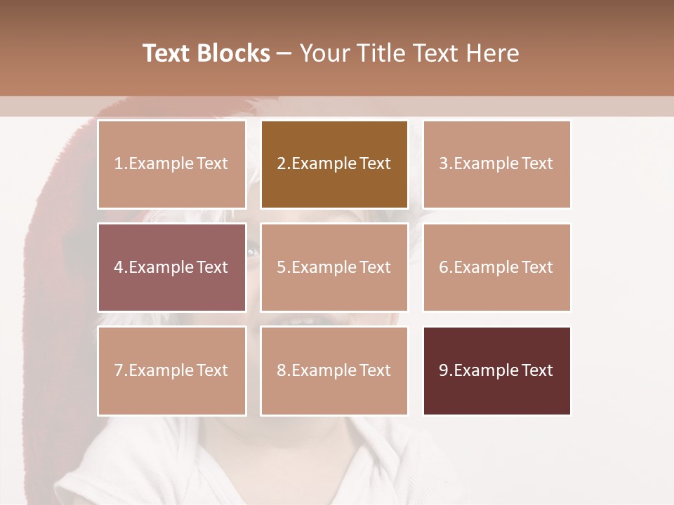 People Seasonal Bubbly PowerPoint Template