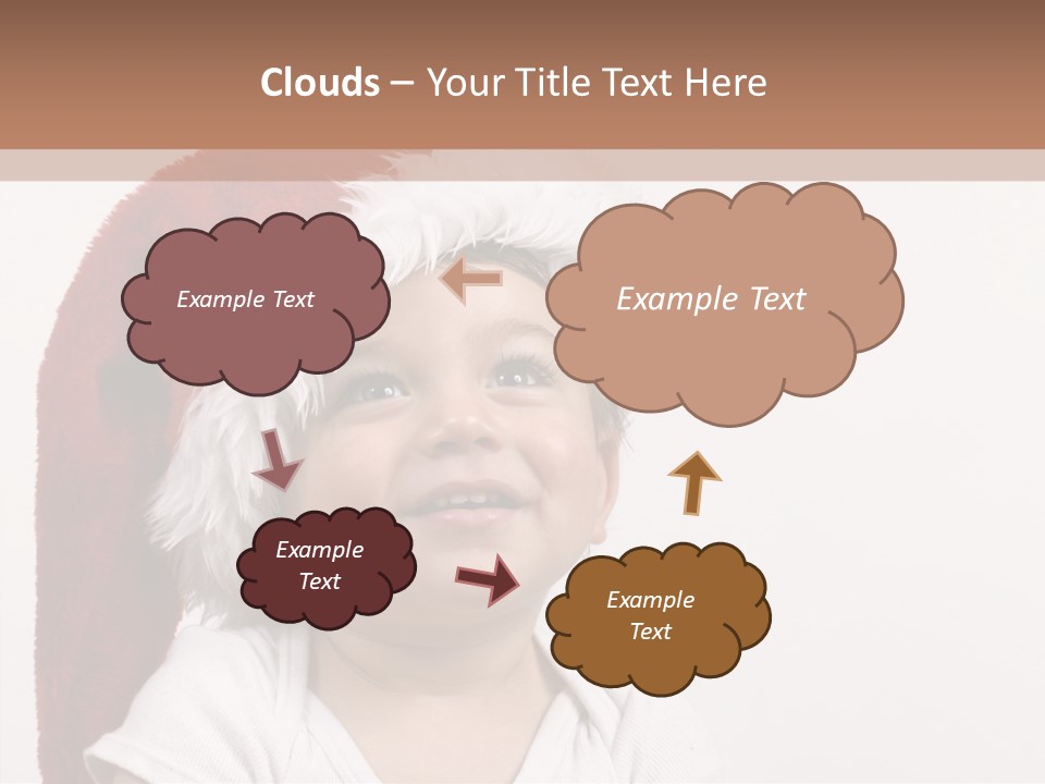 People Seasonal Bubbly PowerPoint Template